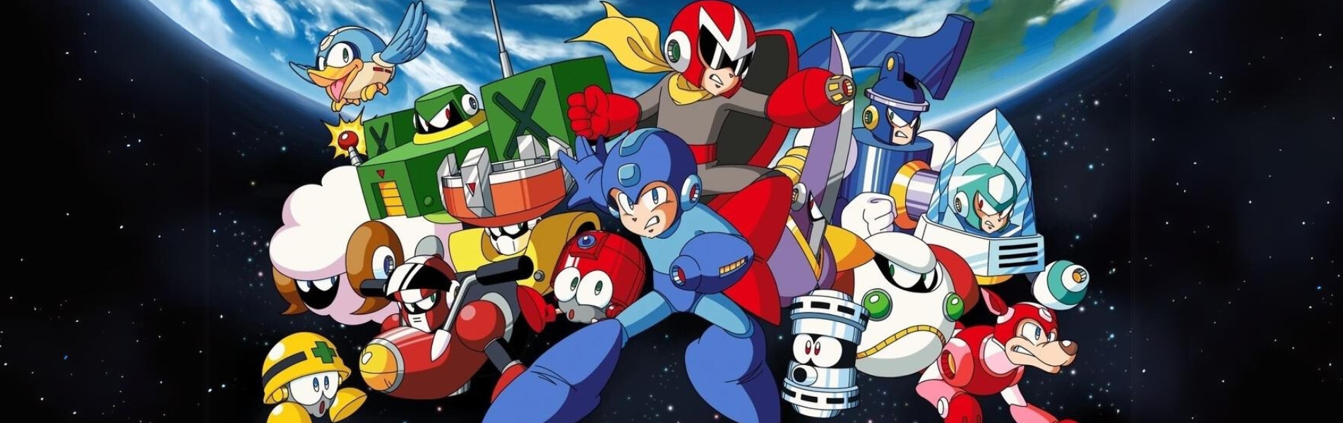 Mega Man Merch Banner - Mega Man Merch