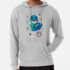 ssrcolightweight hoodiemensheather greyfrontsquare productx1000 bgf8f8f8 6 - Mega Man Merch