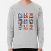 ssrcolightweight sweatshirtmensheather greyfrontsquare productx1000 bgf8f8f8 17 - Mega Man Merch