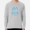 ssrcolightweight sweatshirtmensheather greyfrontsquare productx1000 bgf8f8f8 19 - Mega Man Merch