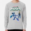 ssrcolightweight sweatshirtmensheather greyfrontsquare productx1000 bgf8f8f8 30 - Mega Man Merch