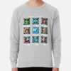 ssrcolightweight sweatshirtmensheather greyfrontsquare productx1000 bgf8f8f8 4 - Mega Man Merch