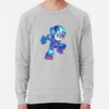 ssrcolightweight sweatshirtmensheather greyfrontsquare productx1000 bgf8f8f8 42 - Mega Man Merch