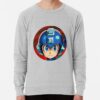 ssrcolightweight sweatshirtmensheather greyfrontsquare productx1000 bgf8f8f8 46 - Mega Man Merch