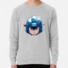 ssrcolightweight sweatshirtmensheather greyfrontsquare productx1000 bgf8f8f8 5 - Mega Man Merch