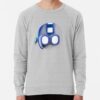 ssrcolightweight sweatshirtmensheather greyfrontsquare productx1000 bgf8f8f8 51 - Mega Man Merch