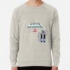 ssrcolightweight sweatshirtmensoatmeal heatherfrontsquare productx1000 bgf8f8f8 - Mega Man Merch