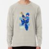 ssrcolightweight sweatshirtmensoatmeal heatherfrontsquare productx1000 bgf8f8f8 24 - Mega Man Merch