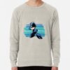 ssrcolightweight sweatshirtmensoatmeal heatherfrontsquare productx1000 bgf8f8f8 32 - Mega Man Merch