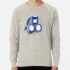 ssrcolightweight sweatshirtmensoatmeal heatherfrontsquare productx1000 bgf8f8f8 51 - Mega Man Merch