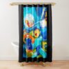 urshower curtain closedsquare1000x1000.1 4 - Mega Man Merch